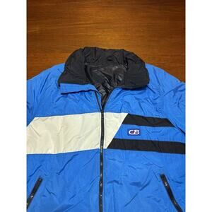 XXL CB Sports Vintage Ski Jacket Color Block 1985 80s 90s Retro Winter Made USA